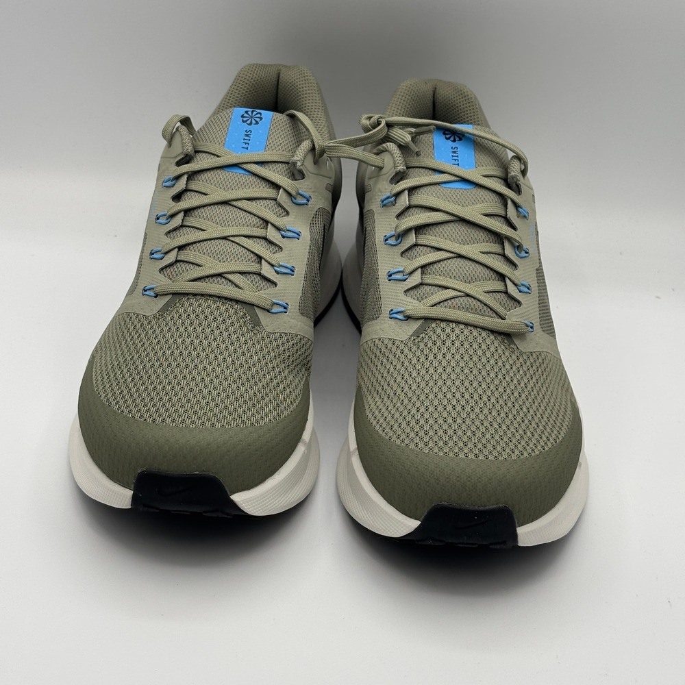 Nike Run Swift 3 Shoes Mens Size 13 Silver Sage Spruce Fog Running DR2695-300 - Picture 3 of 8